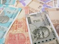 Indian money and banknotes rupees, money are from the major world countries using as Forex or financial economy.ÃÂ 